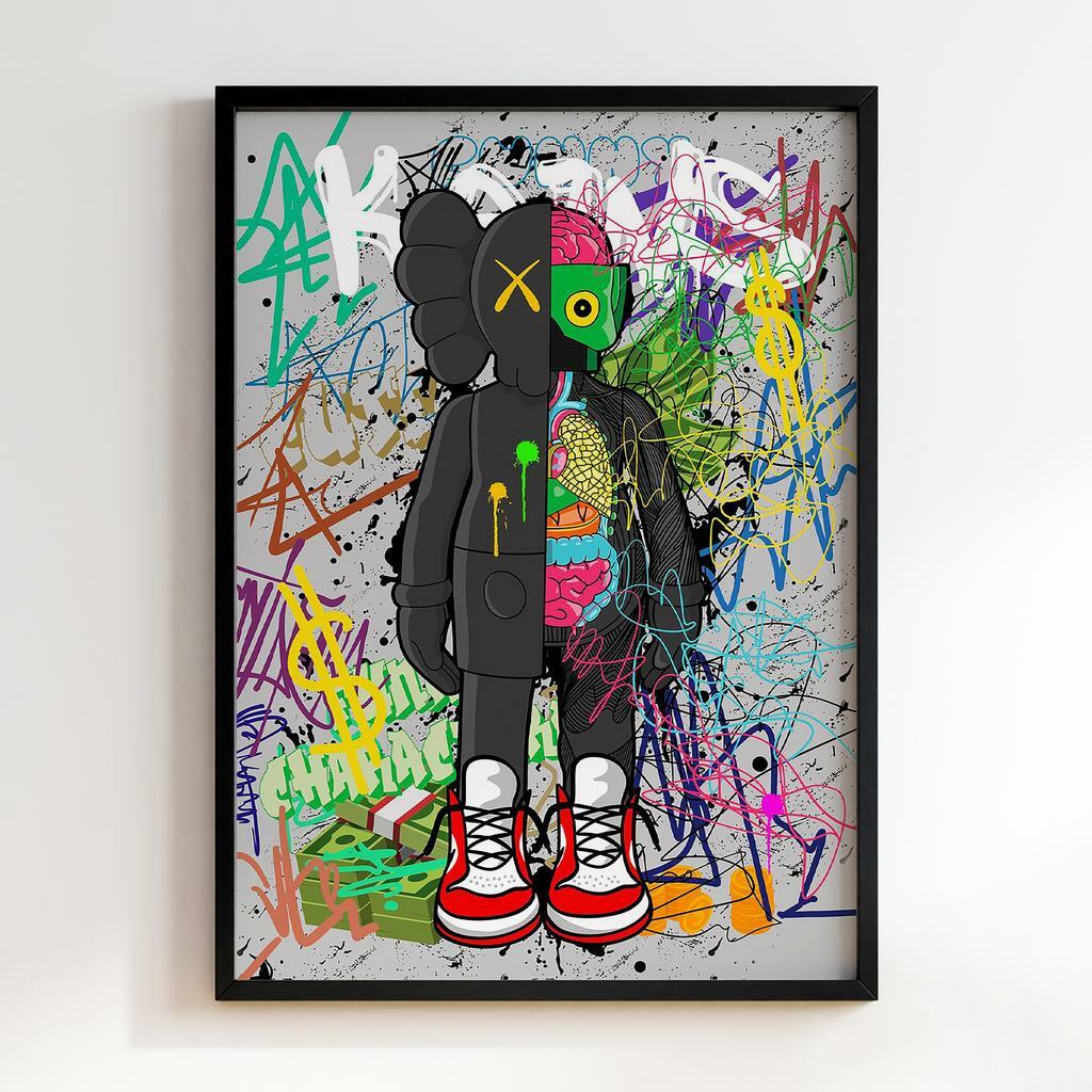 Постер Graffiti Pop-Art KAWS GPA013
