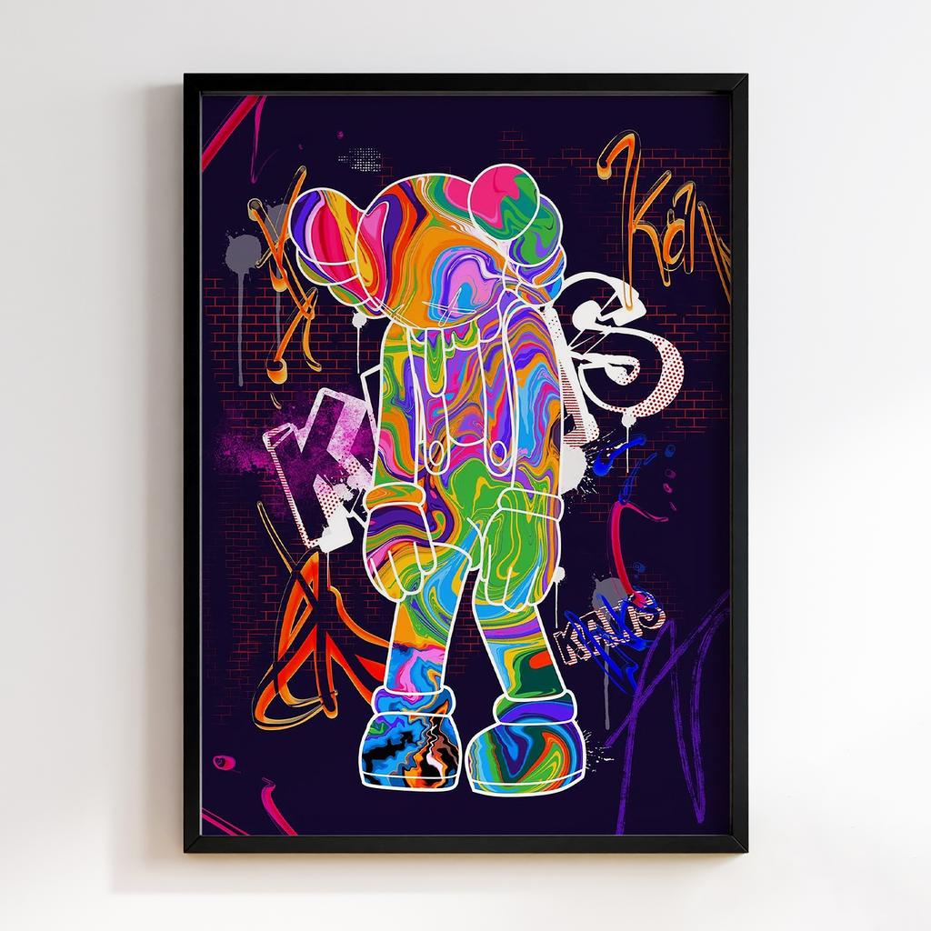 Постер Graffiti Pop-Art KAWS GPA016
