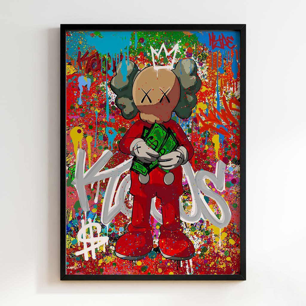 Постер Graffiti Pop-Art KAWS GPA018