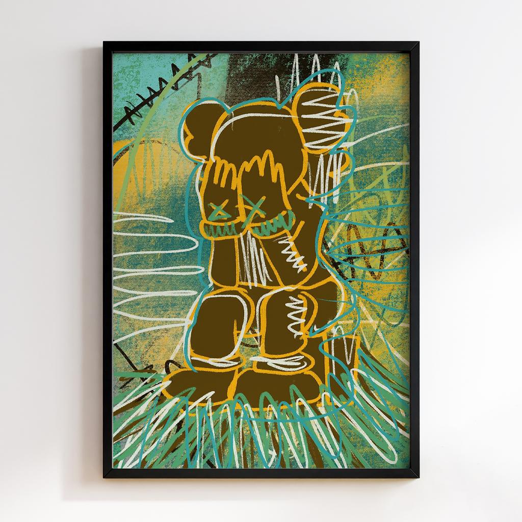 Постер Graffiti Pop-Art KAWS GPA021