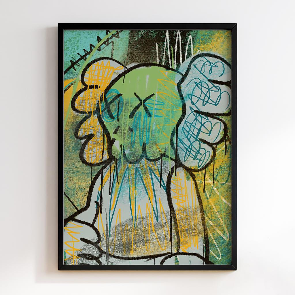 Постер Graffiti Pop-Art KAWS GPA022