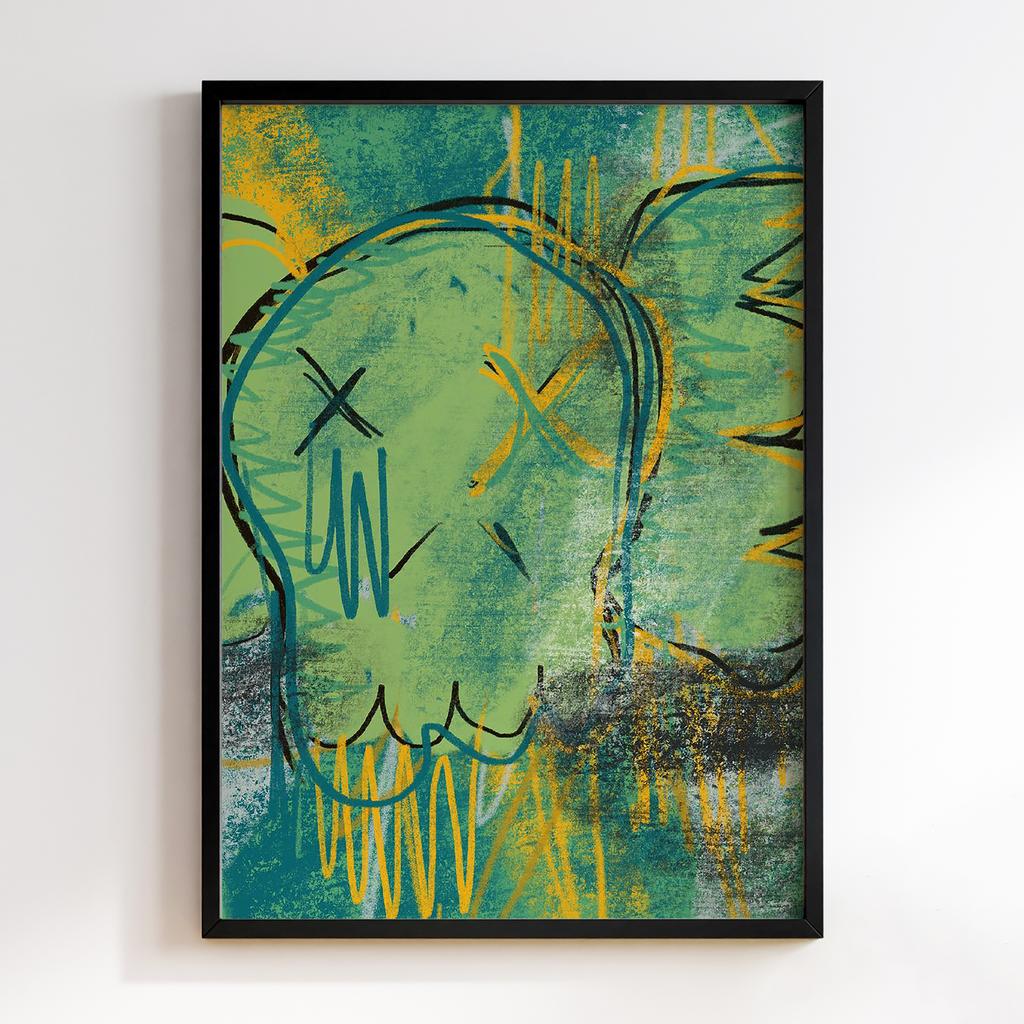 Постер Graffiti Pop-Art KAWS GPA027