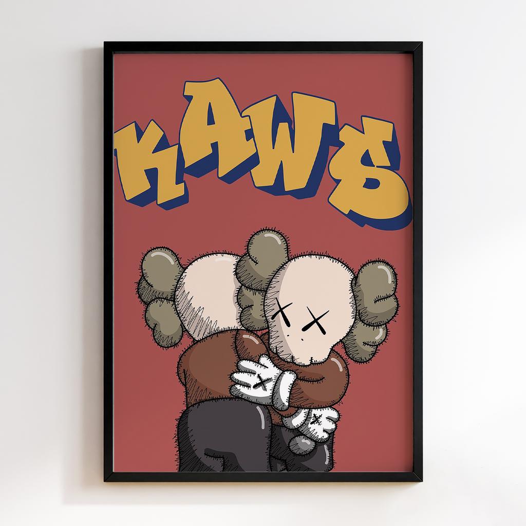 Постер Graffiti Pop-Art KAWS GPA029
