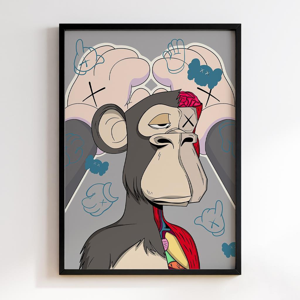 Постер Graffiti Pop-Art KAWS GPA030