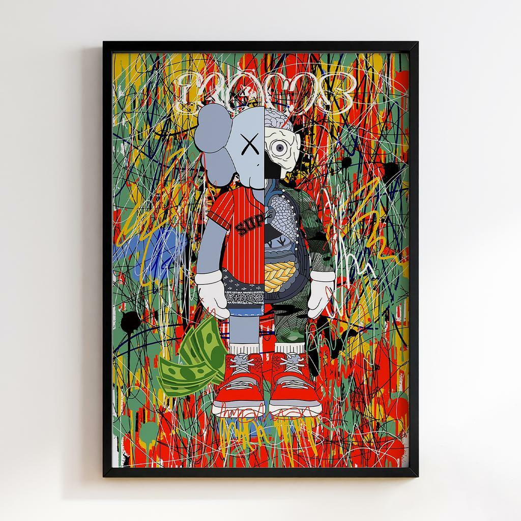 Постер Graffiti Pop-Art KAWS GPA031