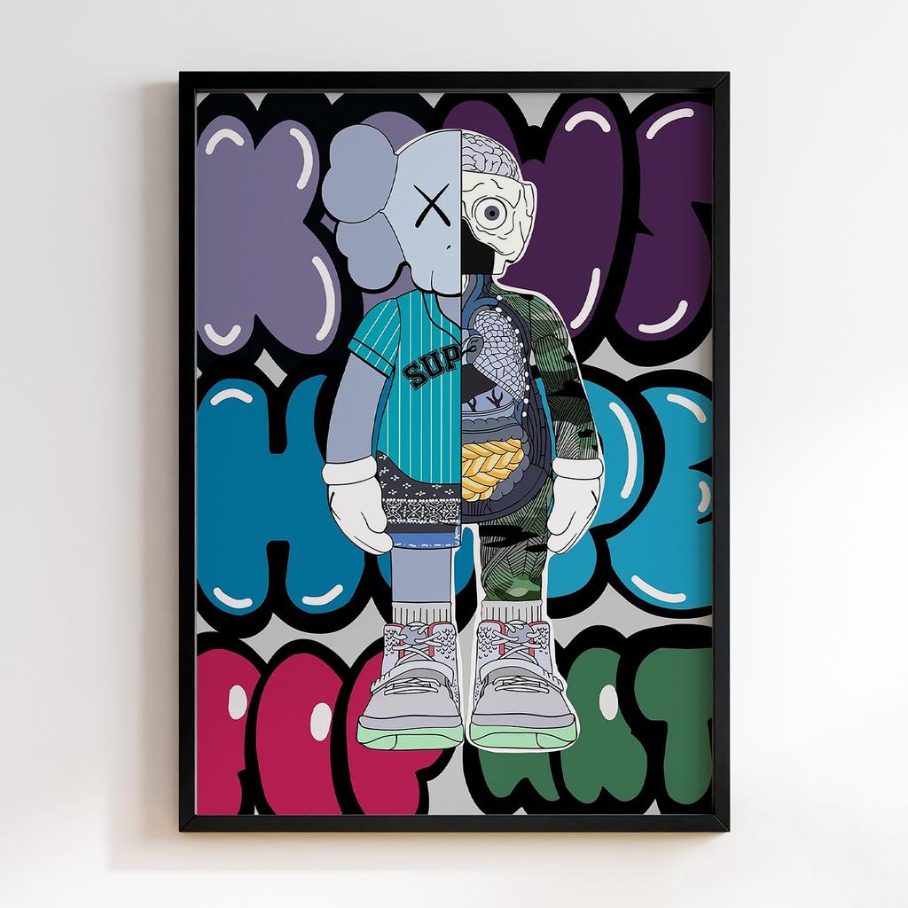 Постер Graffiti Pop-Art KAWS GPA032