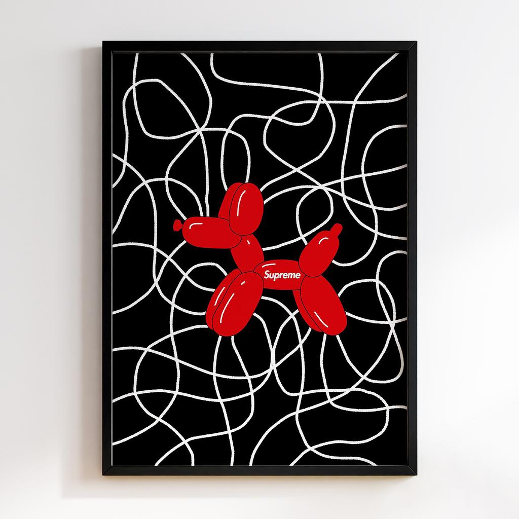 Постер Graffiti Pop-Art KAWS GPA033