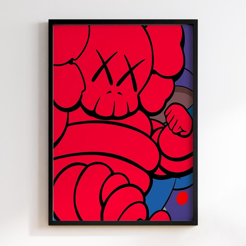 Постер Graffiti Pop-Art KAWS GPA035