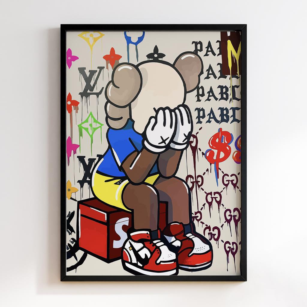 Постер Graffiti Pop-Art KAWS GPA039