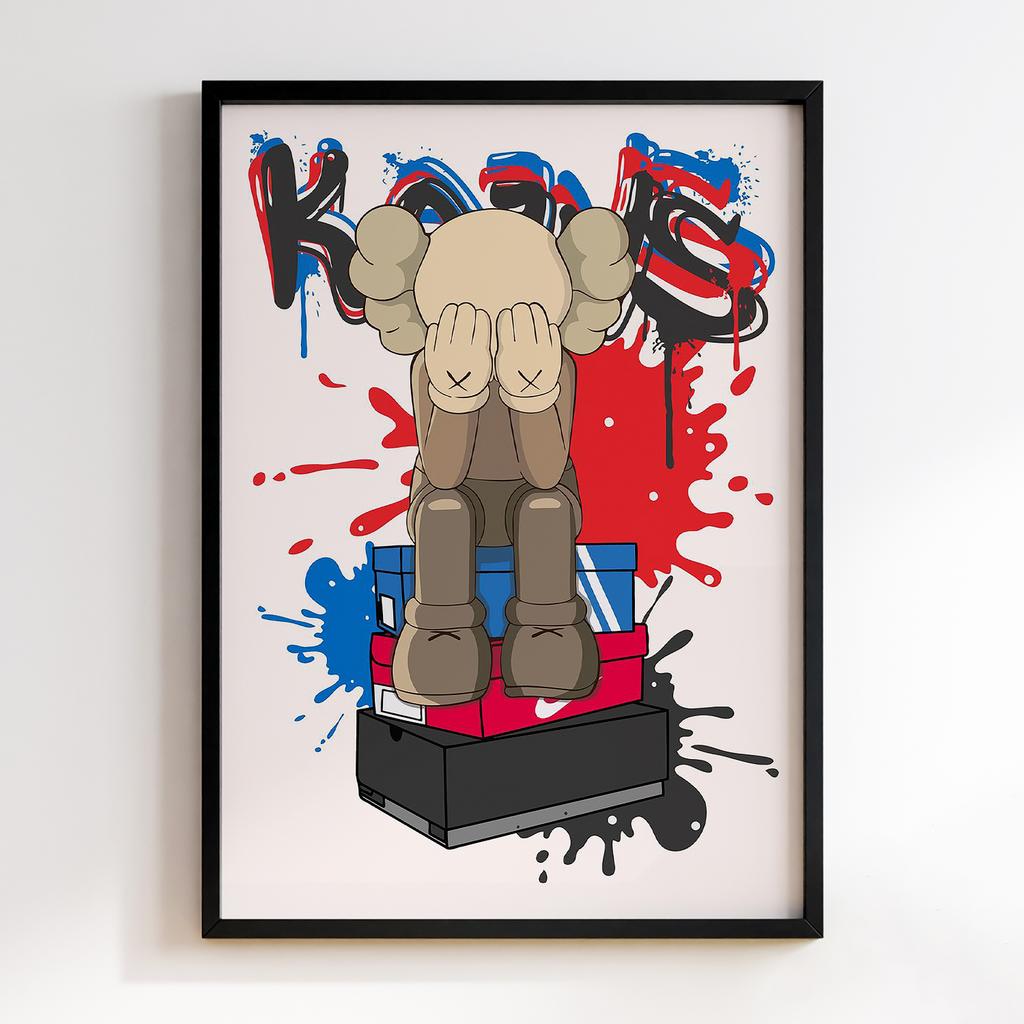 Постер Graffiti Pop-Art KAWS GPA040