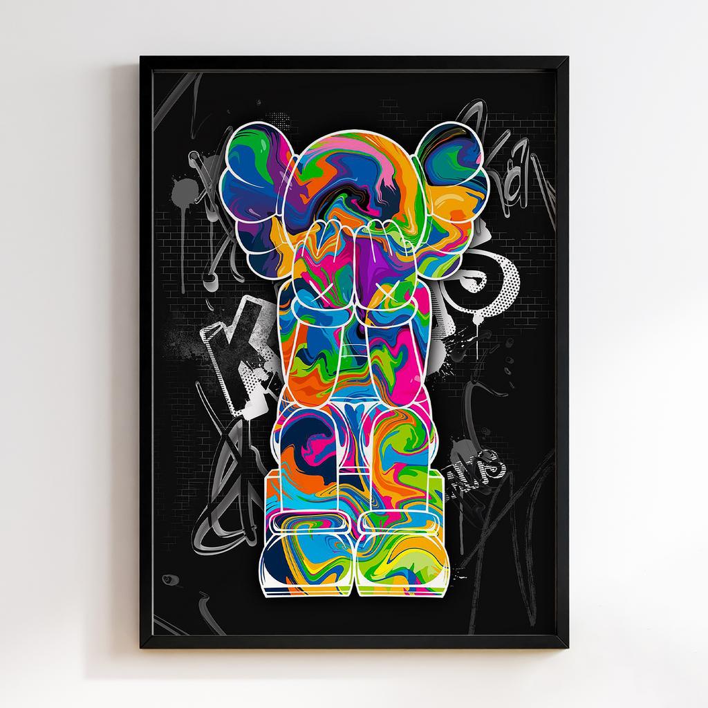Постер Graffiti Pop-Art KAWS GPA044