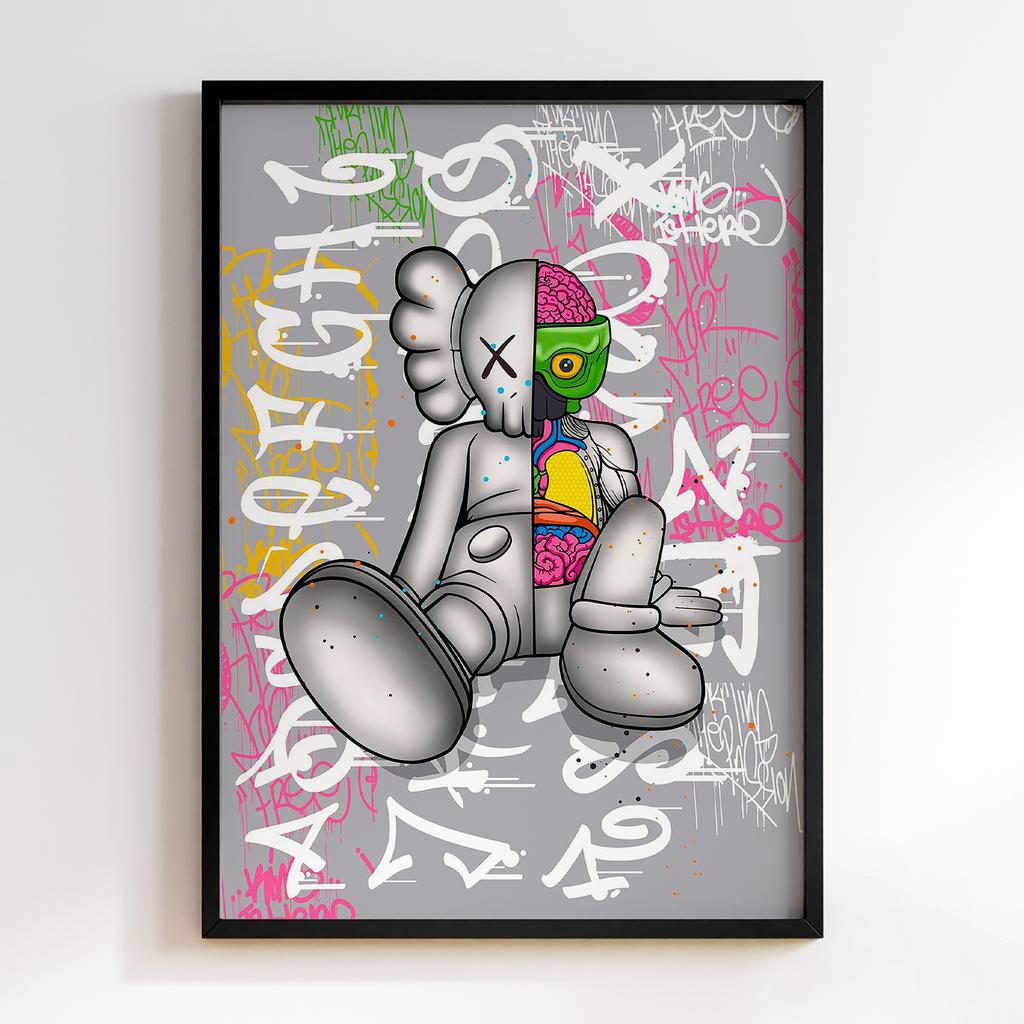 Постер Graffiti Pop-Art KAWS GPA048