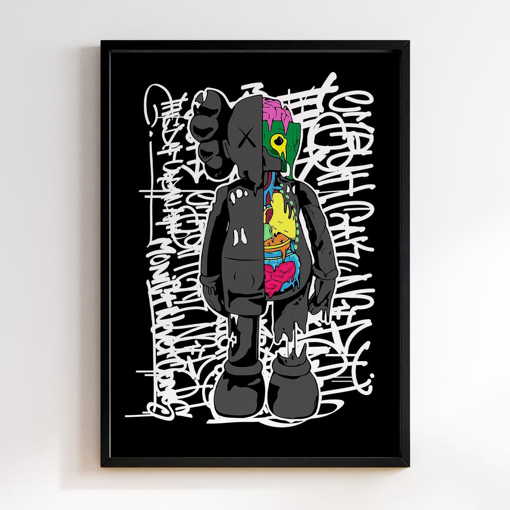 Постер Graffiti Pop-Art KAWS GPA049