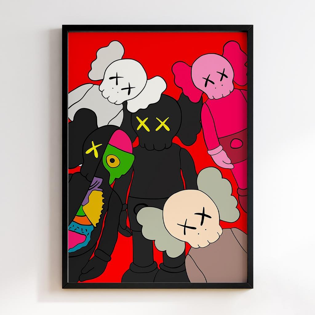 Постер Graffiti Pop-Art KAWS GPA051
