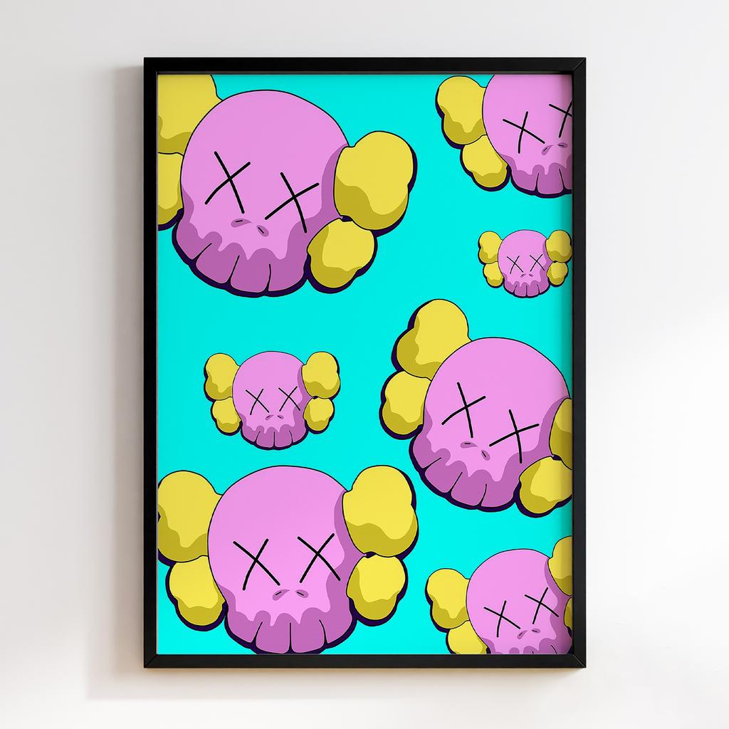 Постер Graffiti Pop-Art KAWS GPA057