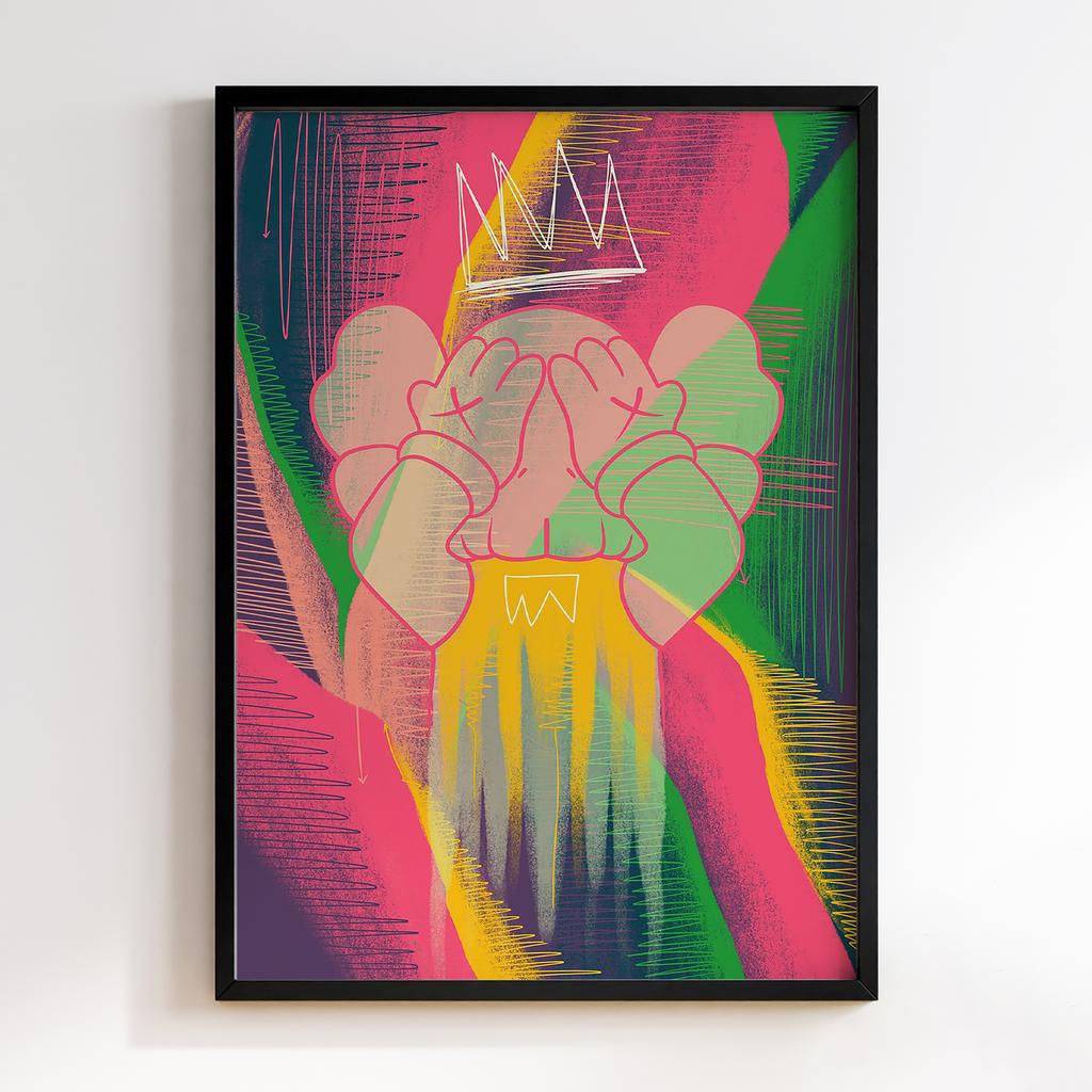 Постер Graffiti Pop-Art KAWS GPA061