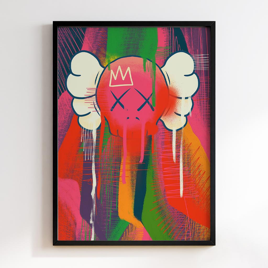 Постер Graffiti Pop-Art KAWS GPA062