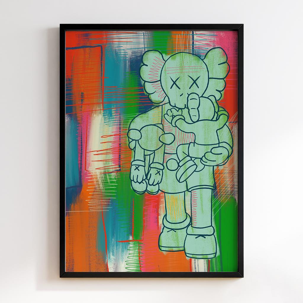 Постер Graffiti Pop-Art KAWS GPA064
