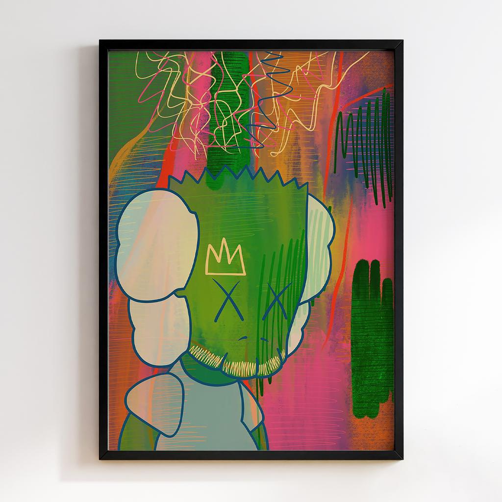 Постер Graffiti Pop-Art KAWS GPA066