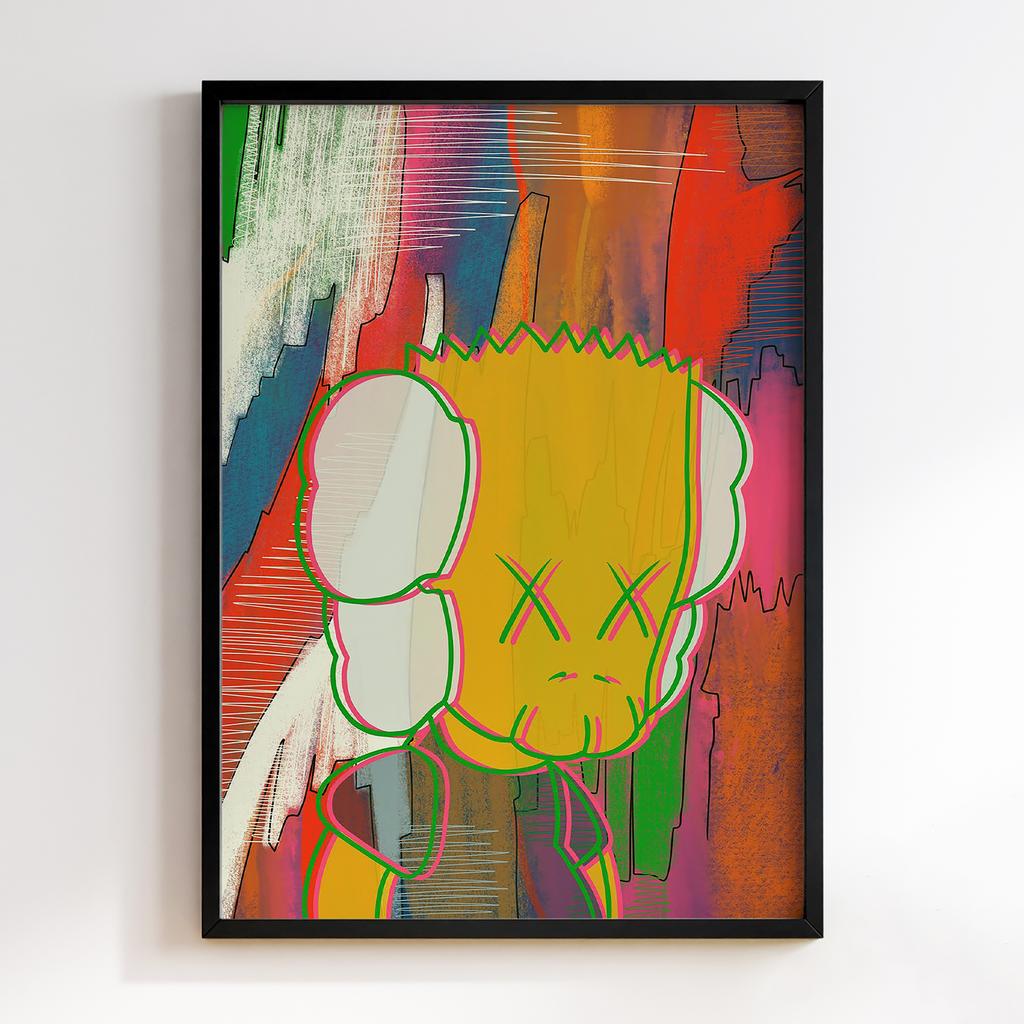 Постер Graffiti Pop-Art KAWS GPA067