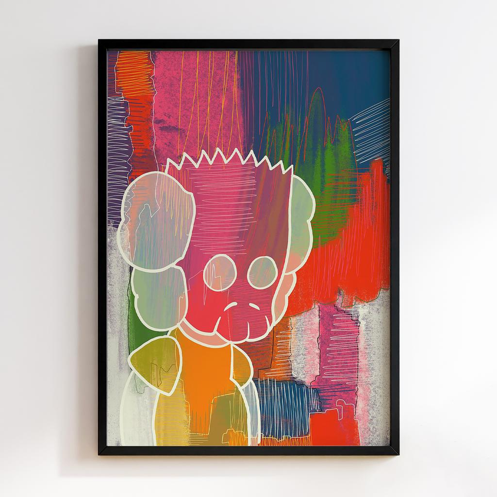 Постер Graffiti Pop-Art KAWS GPA069