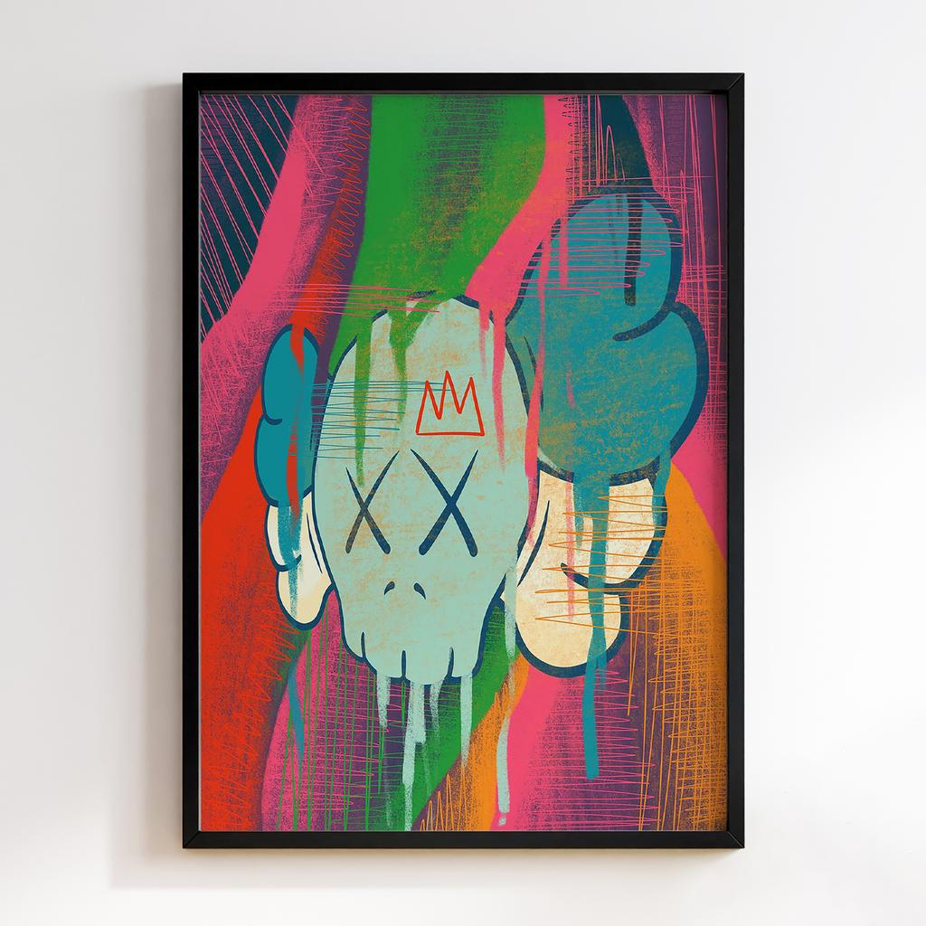 Постер Graffiti Pop-Art KAWS GPA078