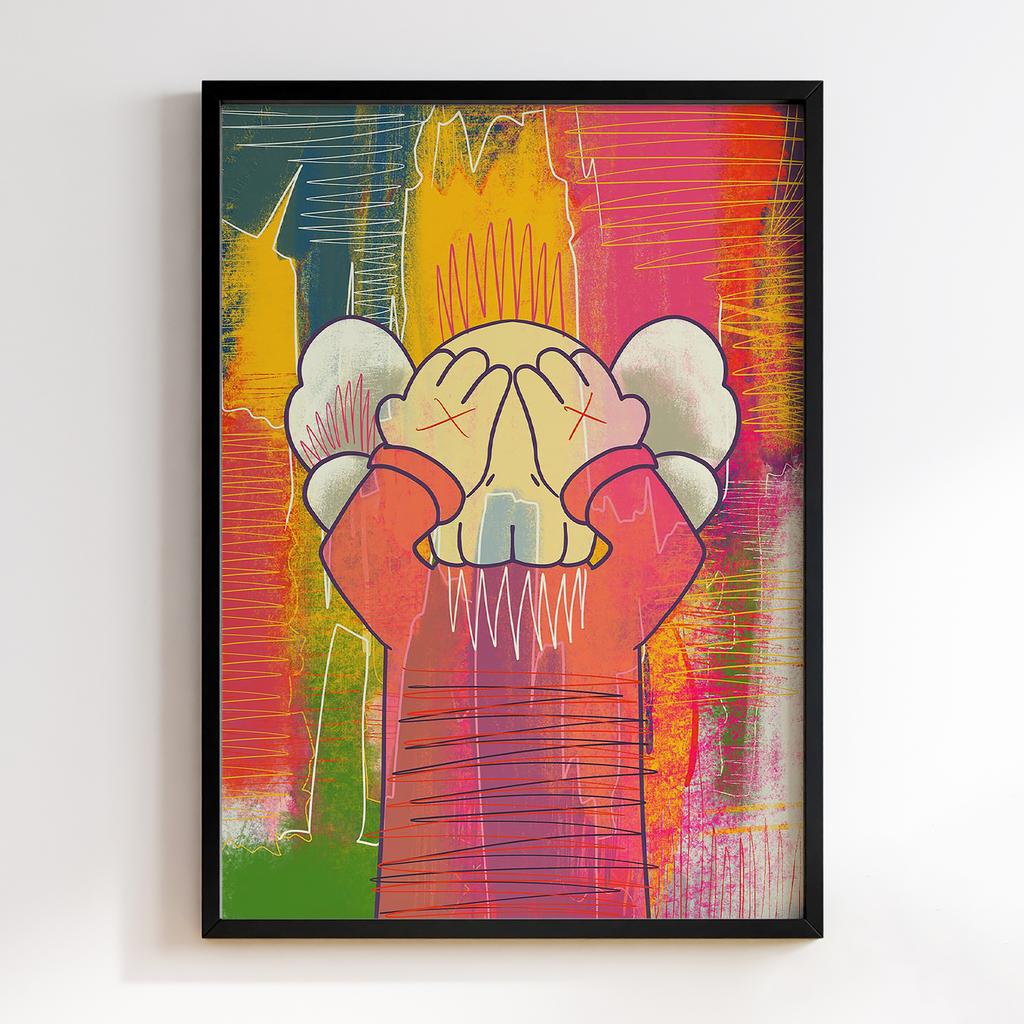 Постер Graffiti Pop-Art KAWS GPA081