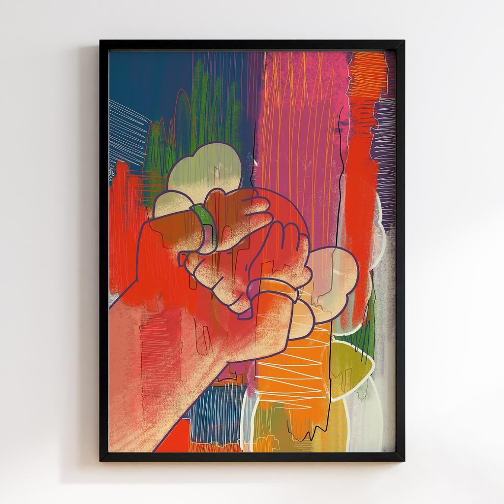 Постер Graffiti Pop-Art KAWS GPA082