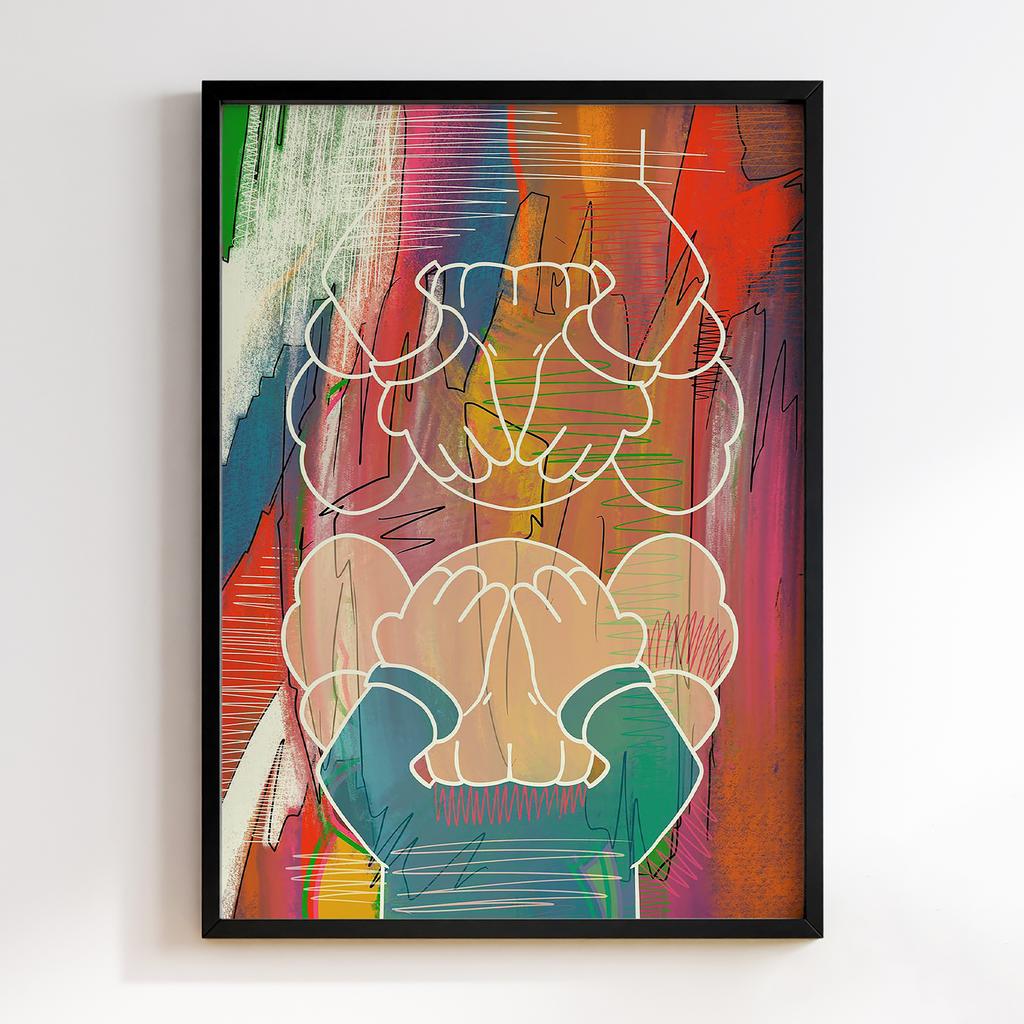 Постер Graffiti Pop-Art KAWS GPA083