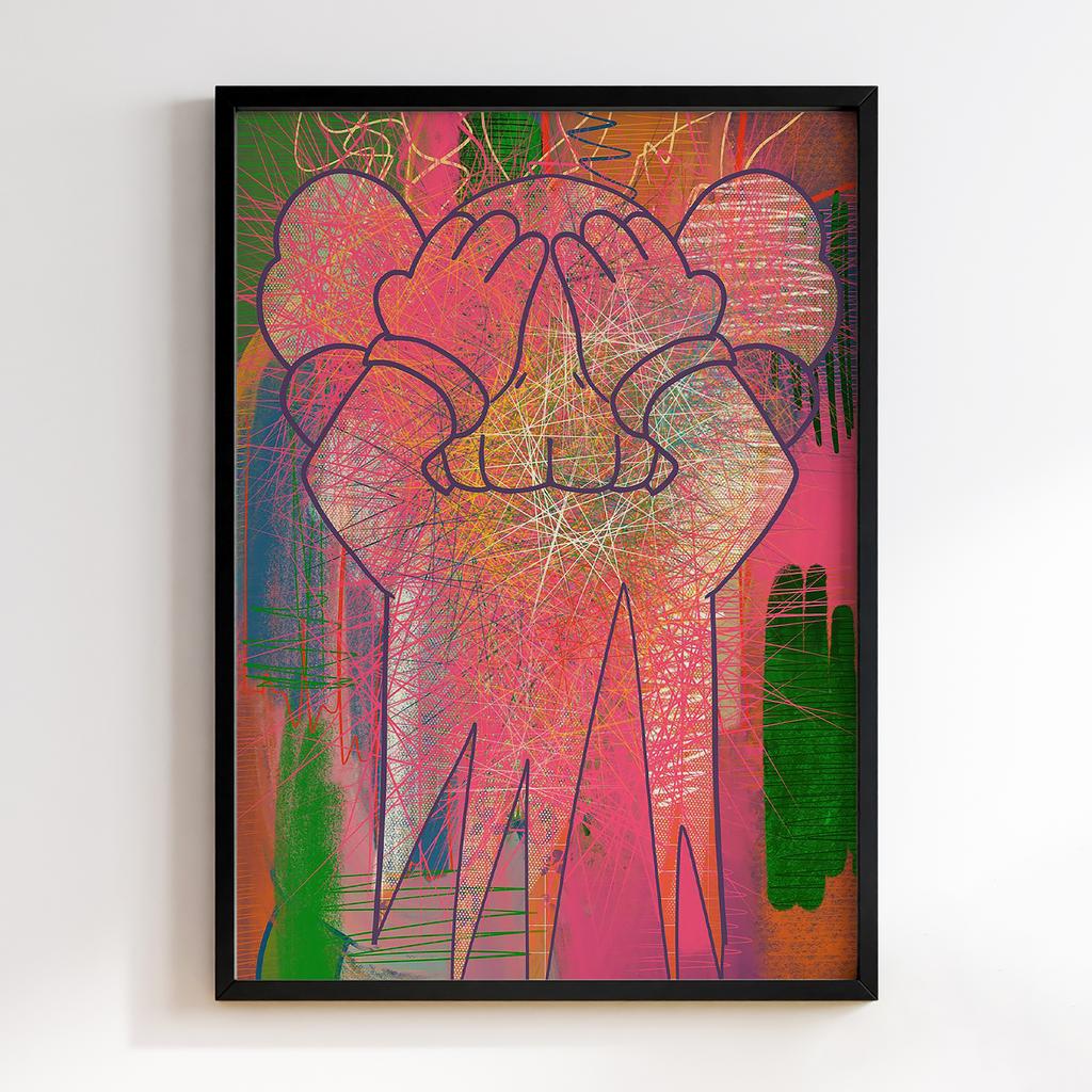 Постер Graffiti Pop-Art KAWS GPA084