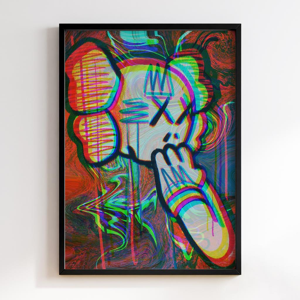 Постер Graffiti Pop-Art KAWS GPA085