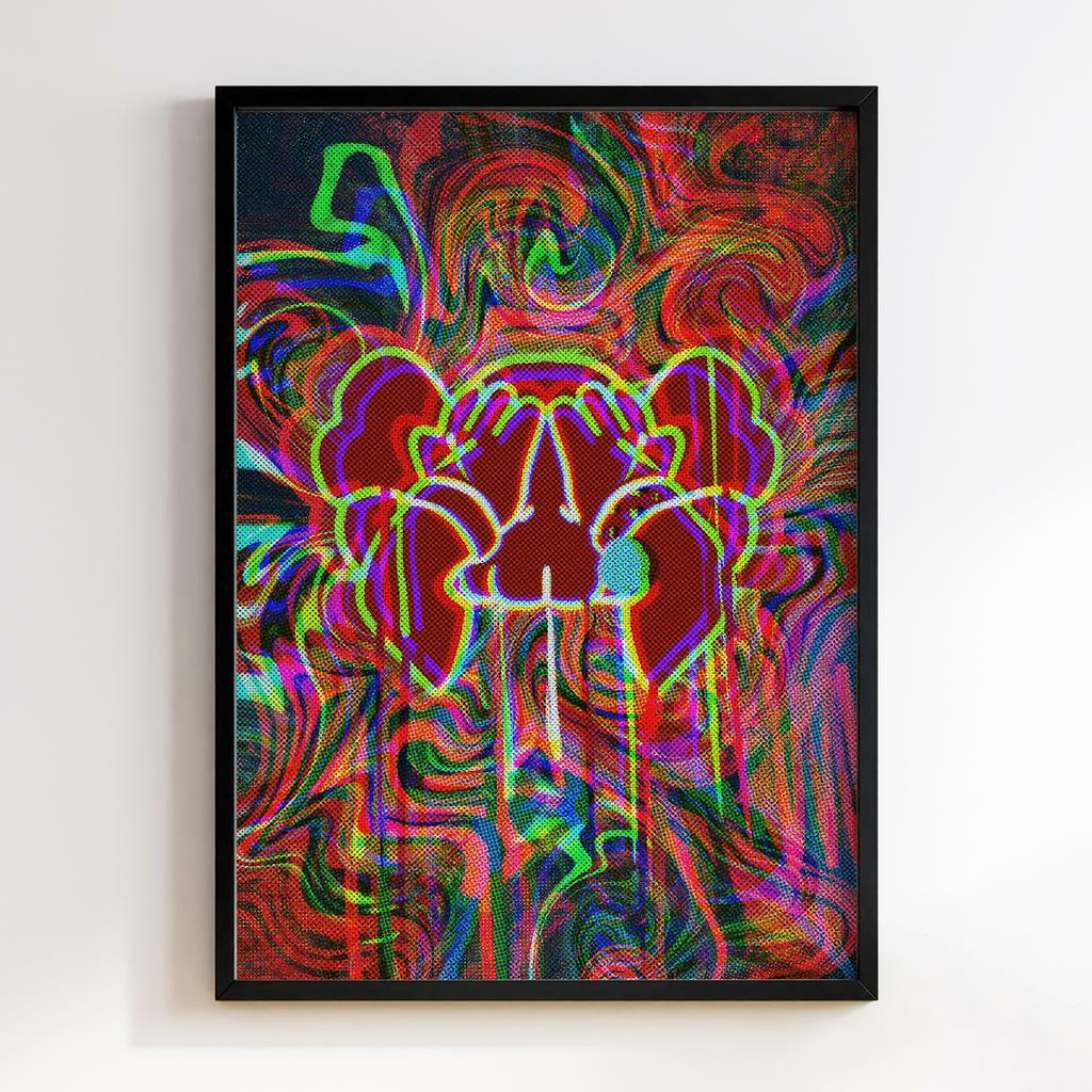 Постер Graffiti Pop-Art KAWS GPA087