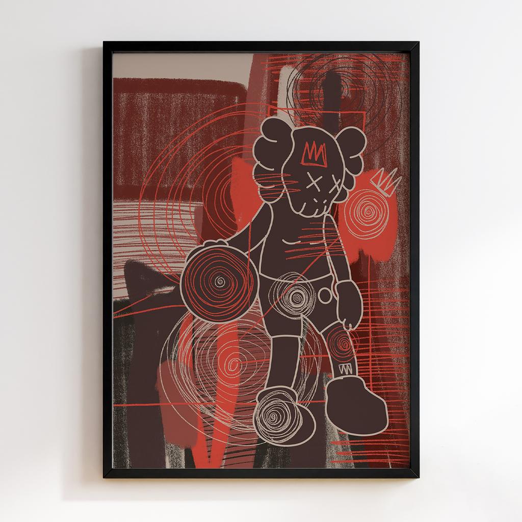 Постер Graffiti Pop-Art KAWS GPA088