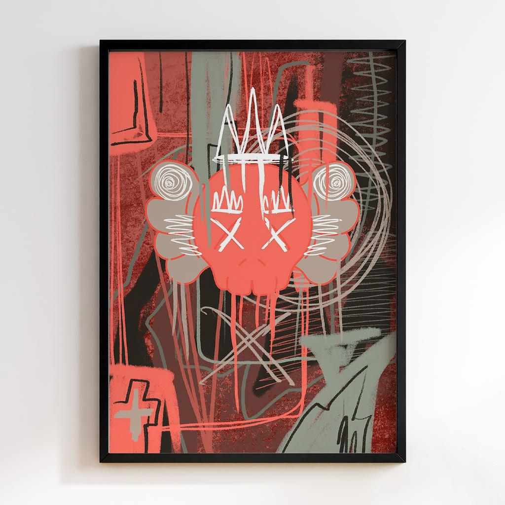 Постер Graffiti Pop-Art KAWS GPA089