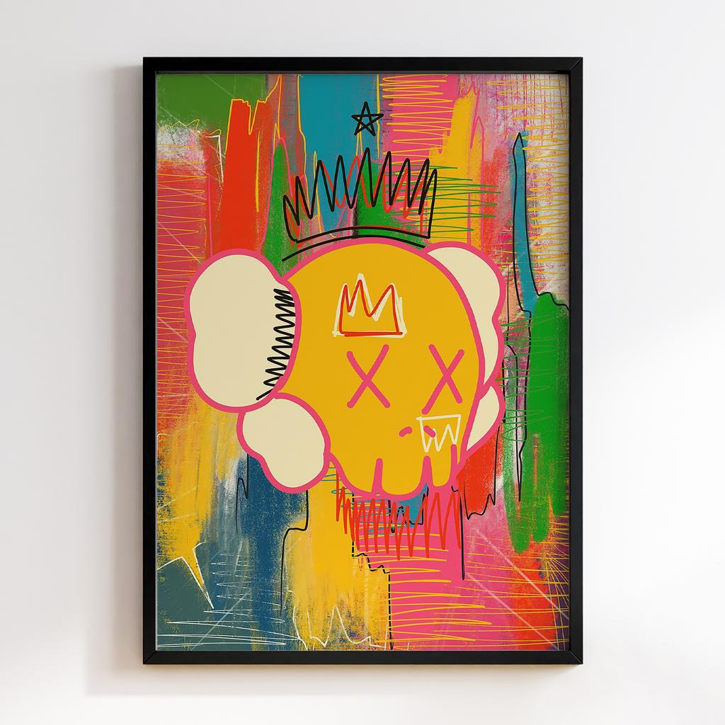 Постер Graffiti Pop-Art KAWS GPA093