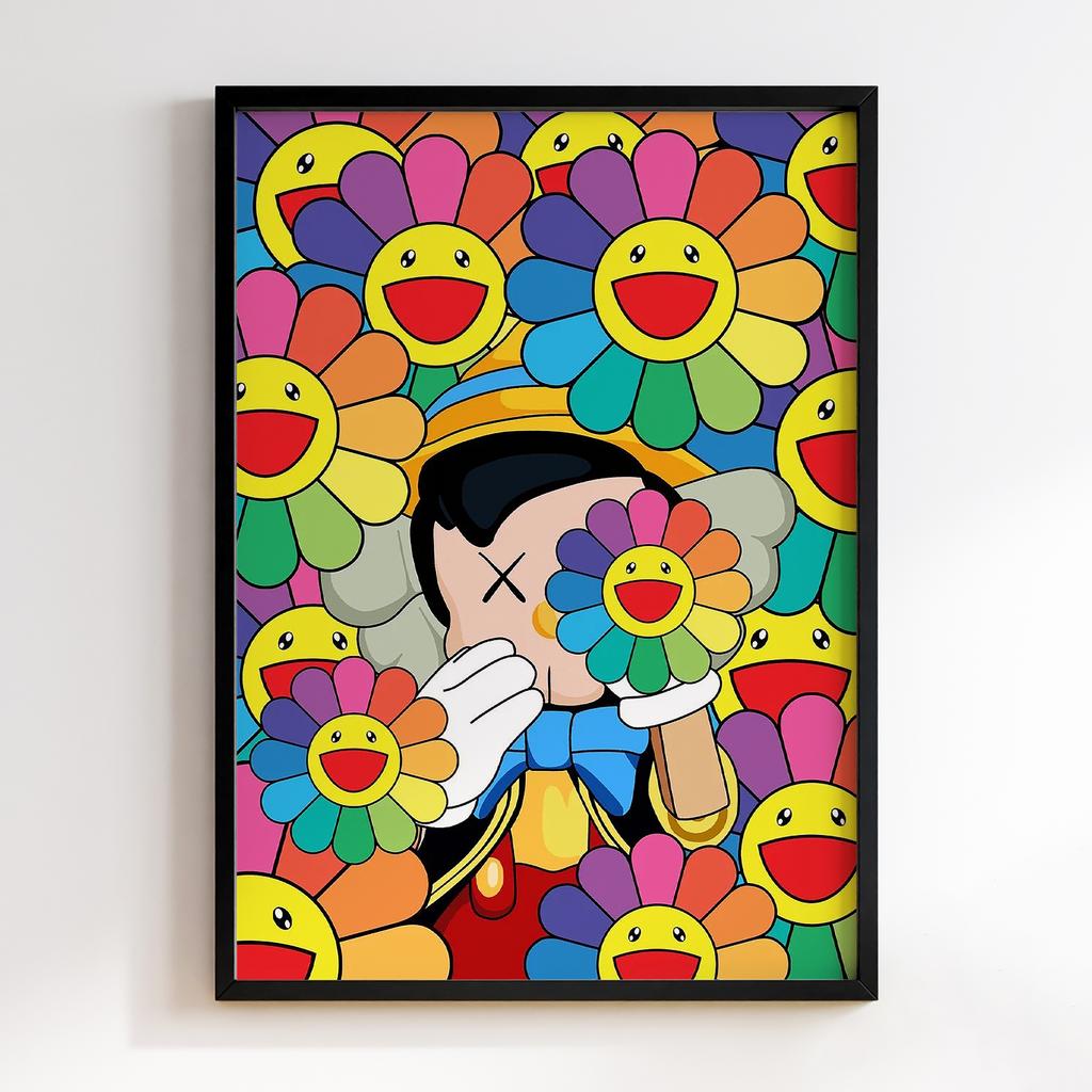 Постер Graffiti Pop-Art KAWS GPA094