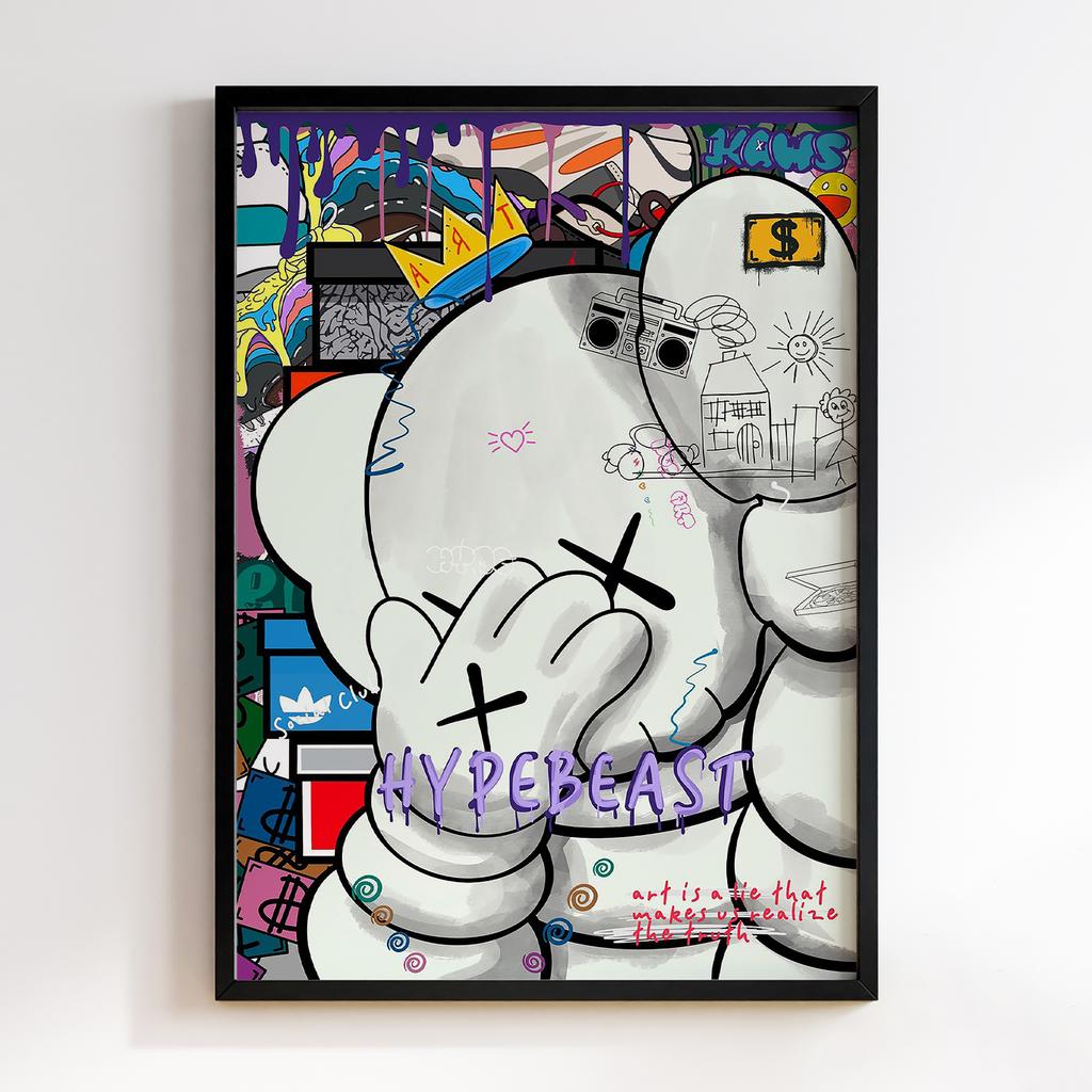 Постер Graffiti Pop-Art KAWS GPA095