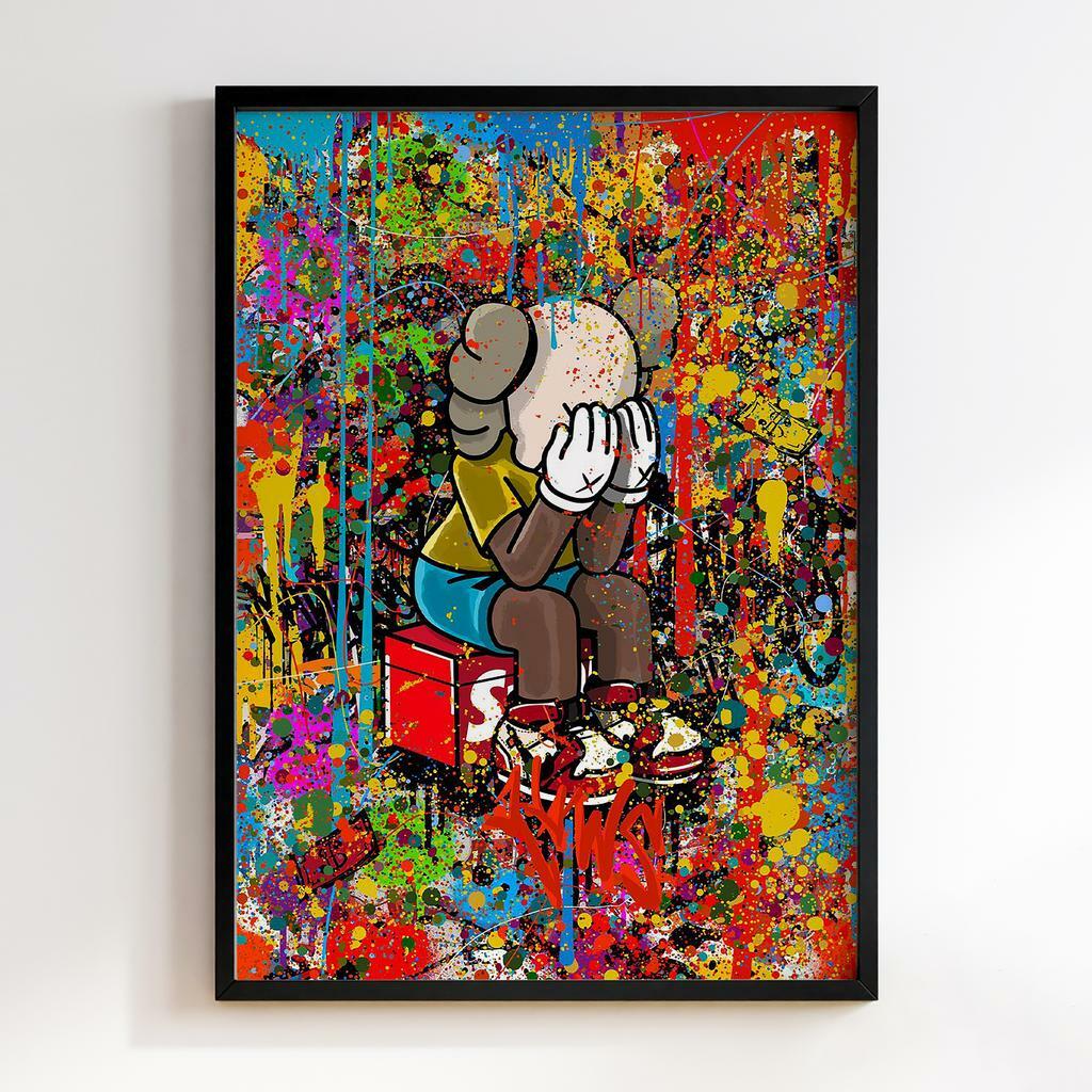 Постер Graffiti Pop-Art KAWS GPA096
