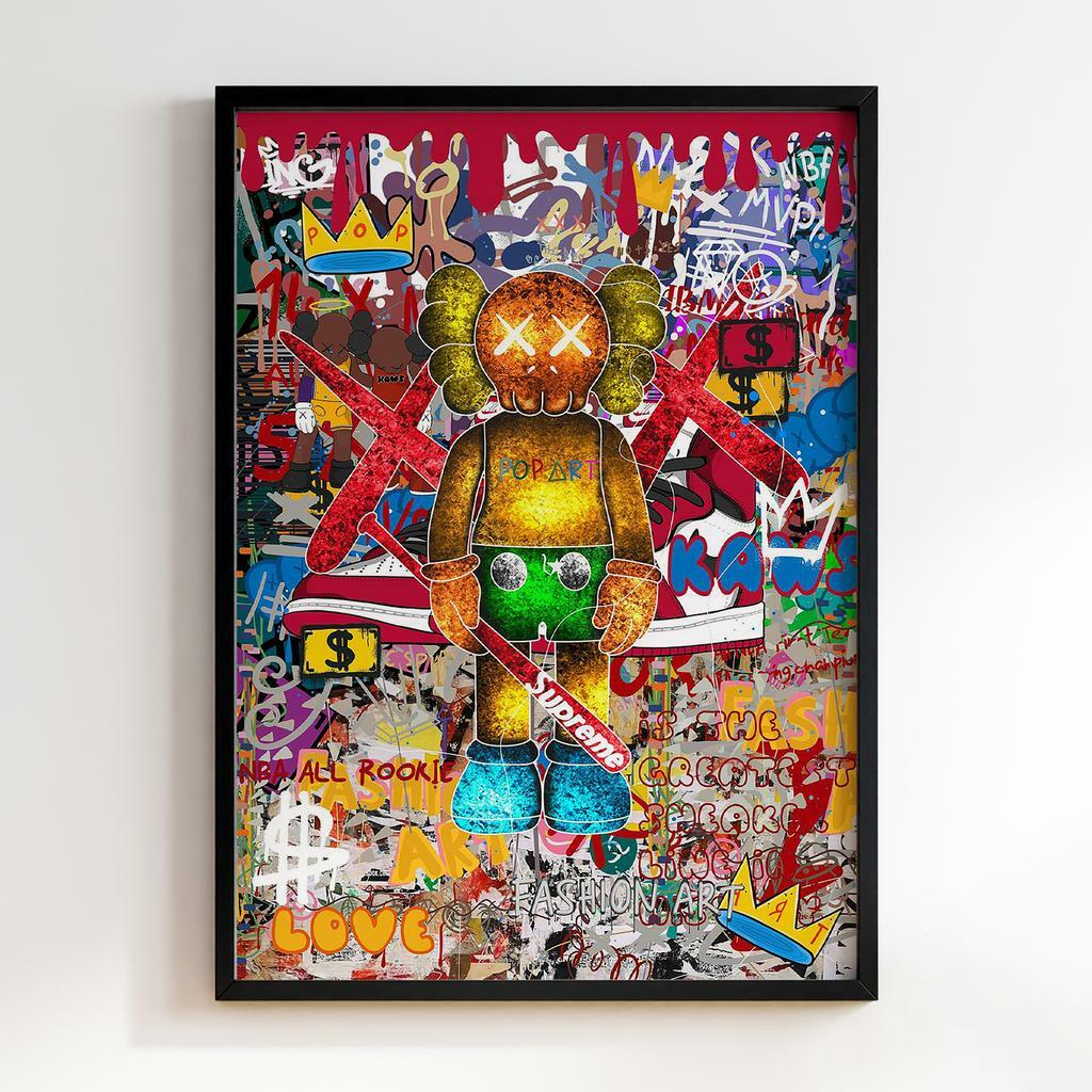 Постер Graffiti Pop-Art KAWS GPA097