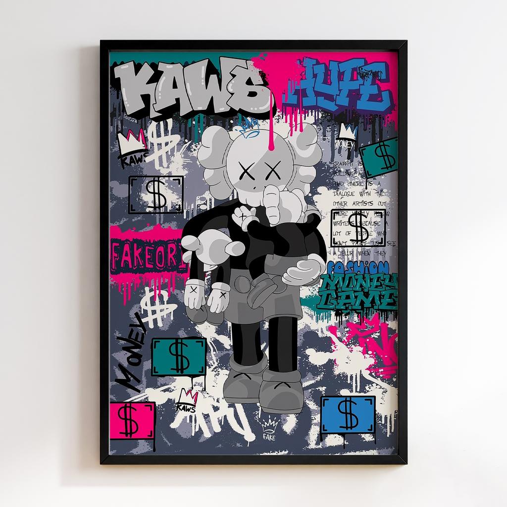 Постер Graffiti Pop-Art KAWS GPA099