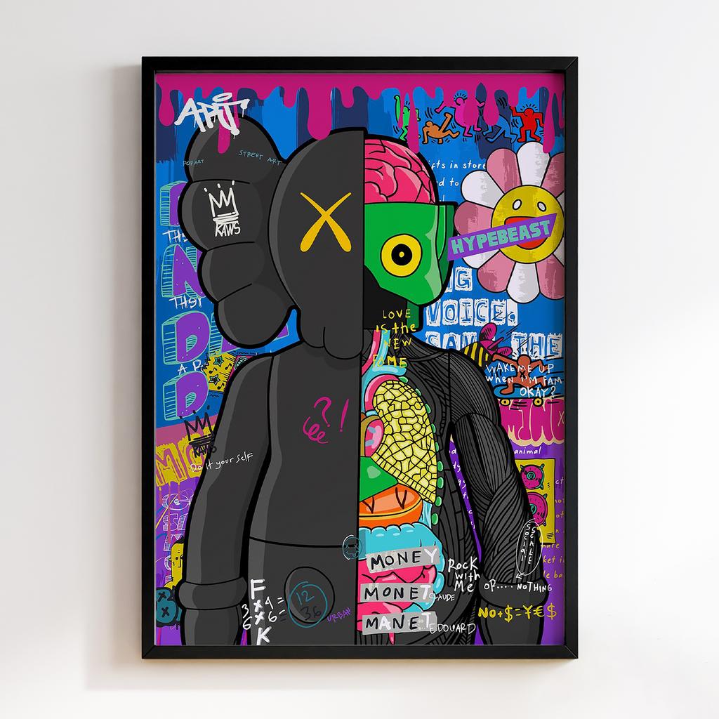 Постер Graffiti Pop-Art KAWS GPA100