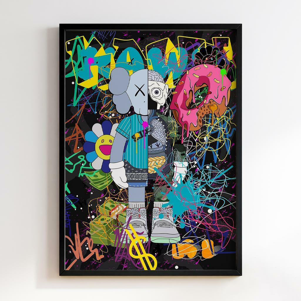Постер Graffiti Pop-Art KAWS GPA104