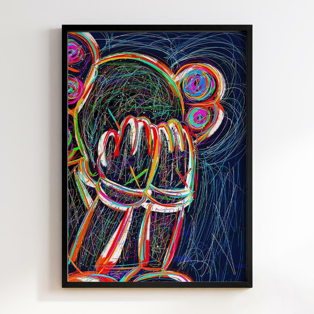Постер Graffiti Pop-Art KAWS GPA105
