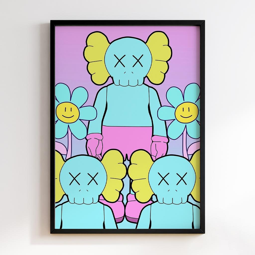 Постер Graffiti Pop-Art KAWS GPA109
