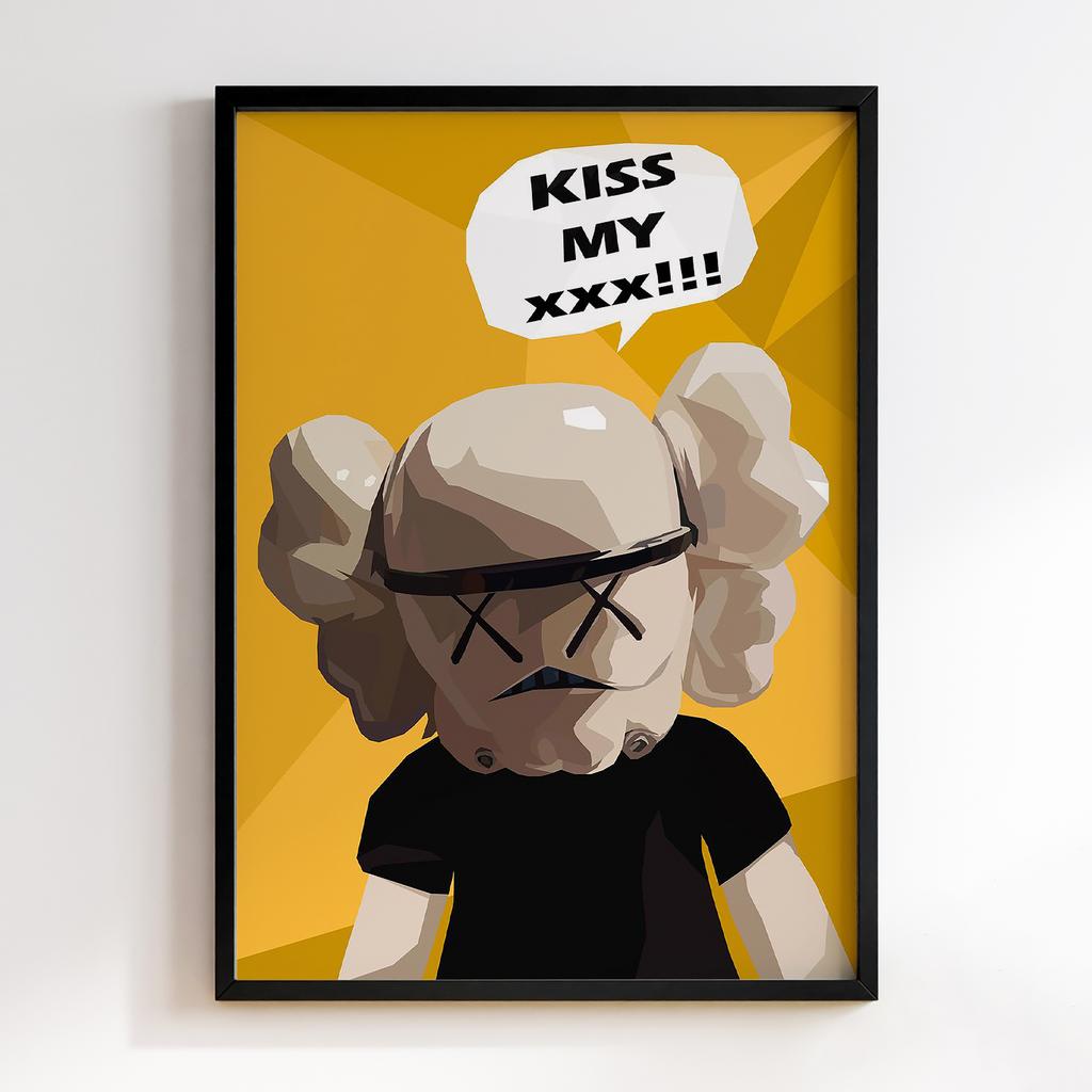 Постер Graffiti Pop-Art KAWS GPA111