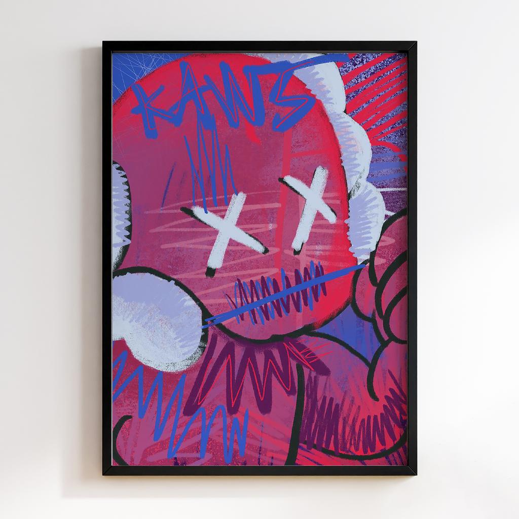 Постер Graffiti Pop-Art KAWS GPA117