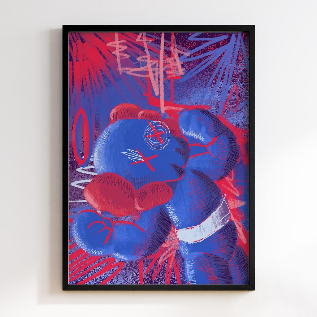 Постер Graffiti Pop-Art KAWS GPA118