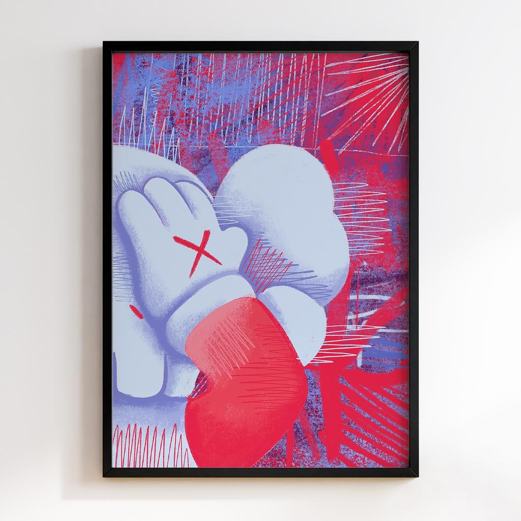 Постер Graffiti Pop-Art KAWS GPA119