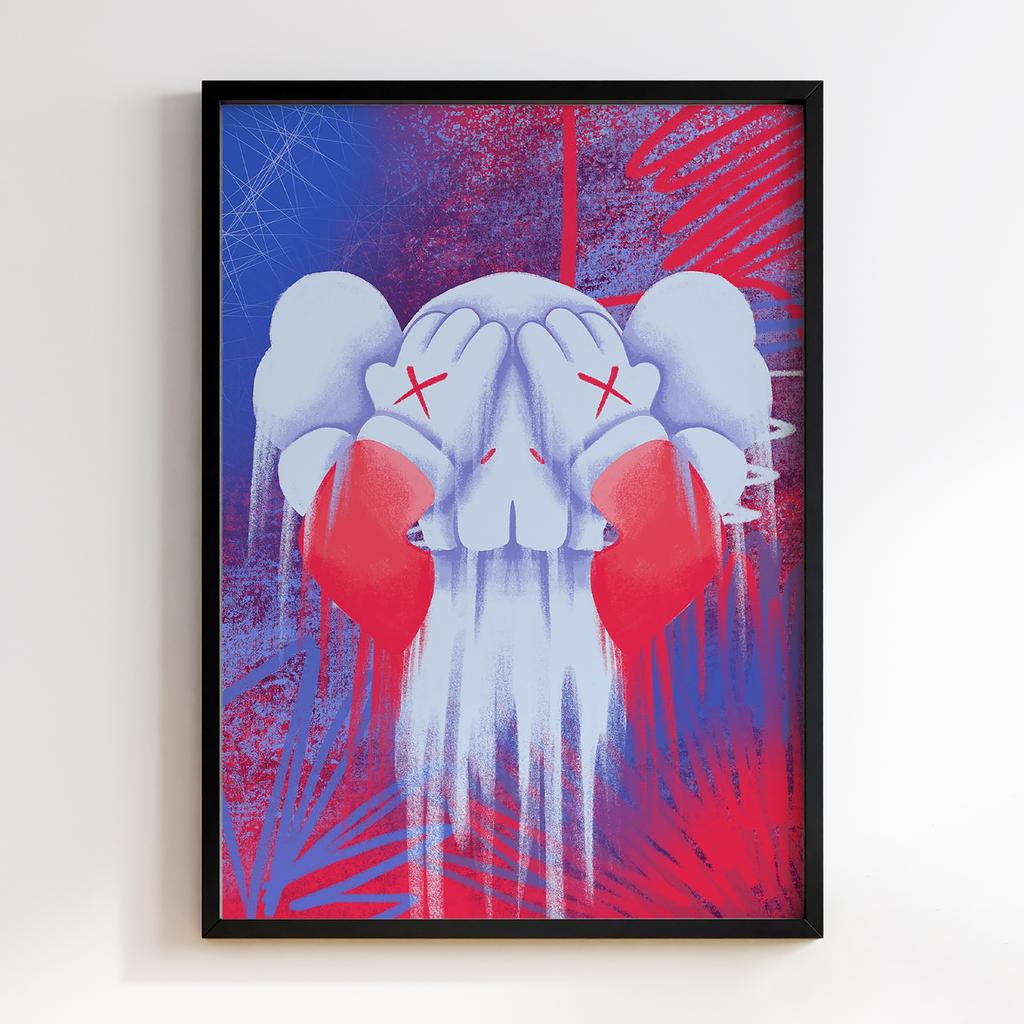 Постер Graffiti Pop-Art KAWS GPA120