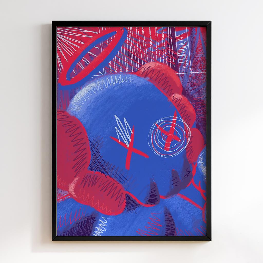 Постер Graffiti Pop-Art KAWS GPA121